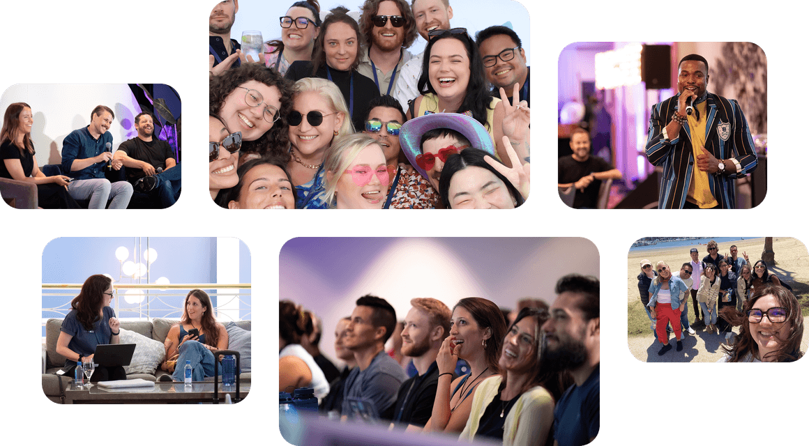 Mangomint team photo collage